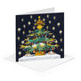 Christmas tree Christmas cards (pack of 6)