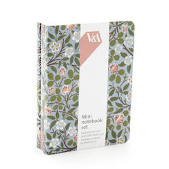 William Morris Mini V&A Notebook Set of 3