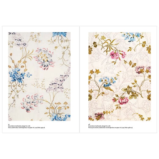 V&A pattern Spitalfields silks new edition