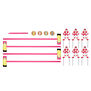 Queen of Hearts Flamingo Croquet