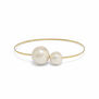 Double cotton pearl bracelet by Anq