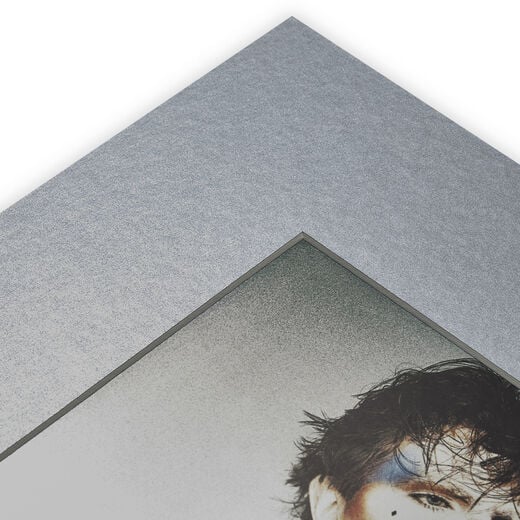 David Bowie Scary Monsters colour portrait exclusive titanium print by Brian Duffy
