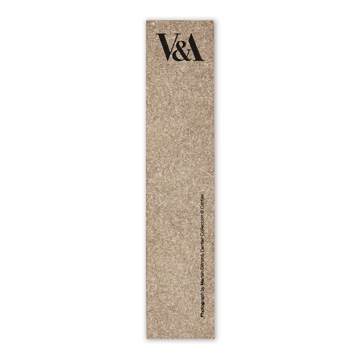 CARTIER Stomacher brooch leather bookmark