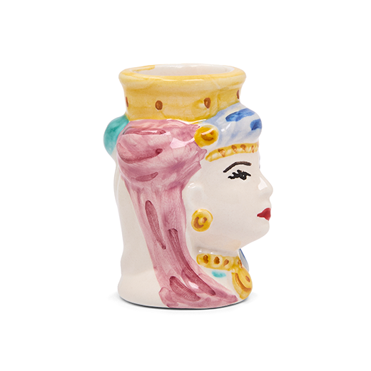 Sicilian queen candle holder