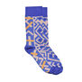 Kasai purple socks by Afropop