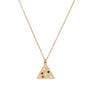 Surreal pyramid necklace