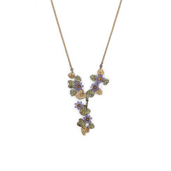 Giverny waterlily necklace by Michael Michaud