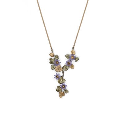 Giverny waterlily necklace by Michael Michaud