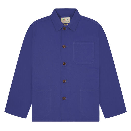 Deep blue overshirt for life by Uskees - L