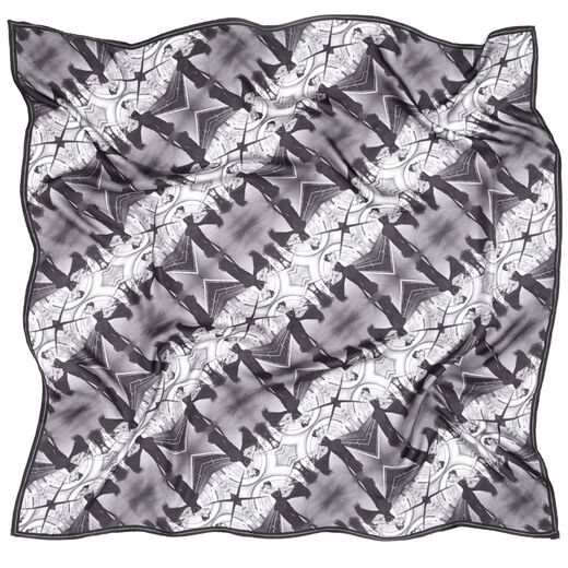 John French London underground scarf