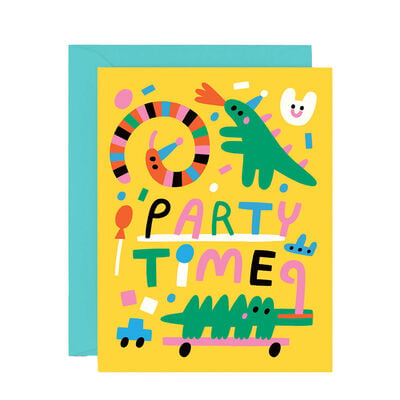 Party Time birthday card