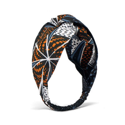 Deji wax print cotton headband