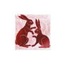 William De Morgan hare tile magnet