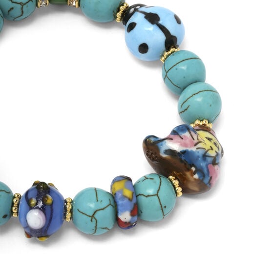 Beaded bracelet by Katerina Psoma