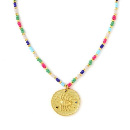 Zodiac necklaces by Azga