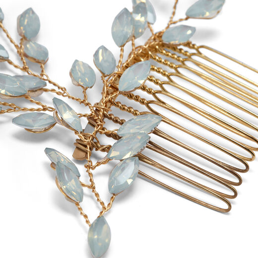 Foliage hair clips