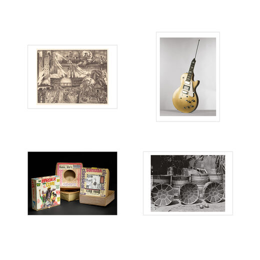 The Music Is Black pack of 30 postcards