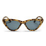 Leopard cat eye sunglasses