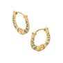 Horseshoe hoop earrings by Fable England