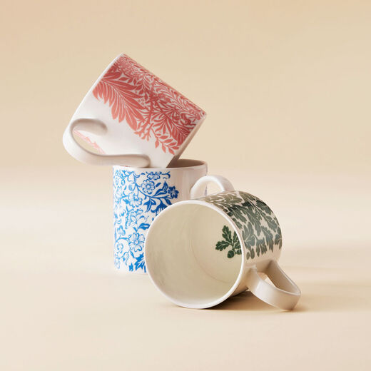 William Morris Larkspur mug