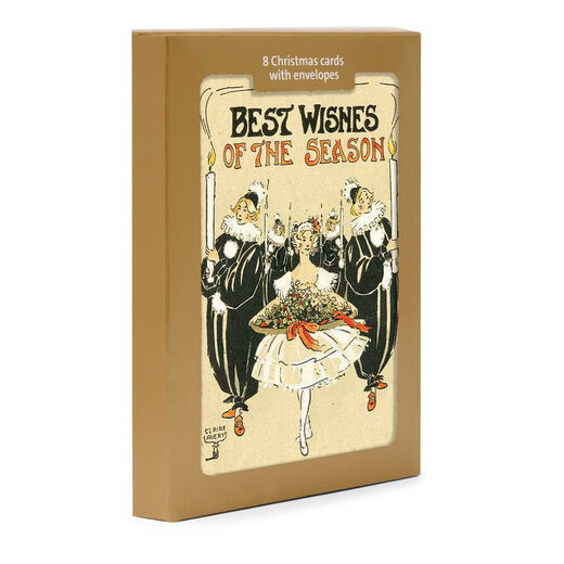 Best Wishes Christmas cards (pack of 8)