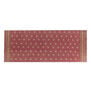 Diamond pattern wool blend scarf