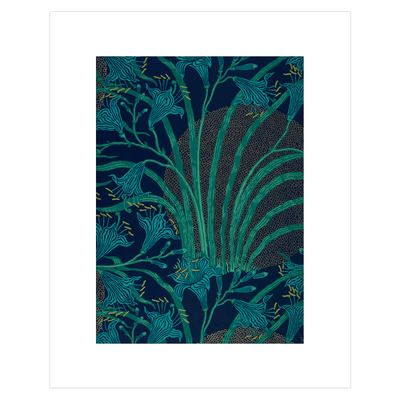 The Day Lily by Walter Crane mounted print