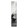 Leather bookmark featuring Elsa Schiaparelli image taken by Francois Kollar