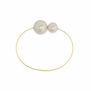 Double cotton pearl bracelet by Anq