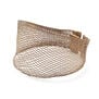 Copper open weave bracelet by Sarah Cavender