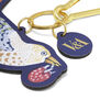 William Morris Strawberry Thief bag charm