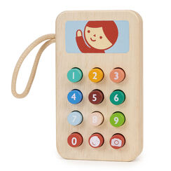 Wooden mobile phone