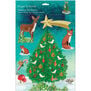 Winter forest 3D advent calendar