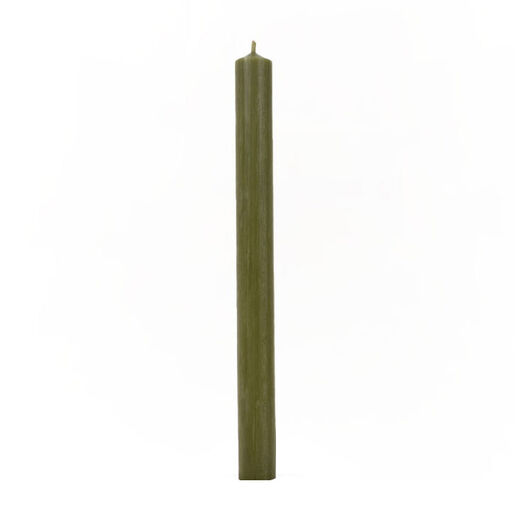 Olive dinner candle