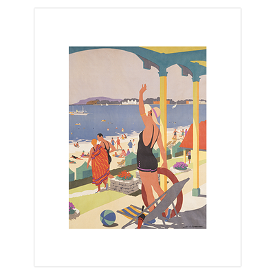 Weymouth 8x10" mounted print