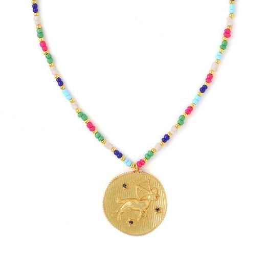 Sagittarius zodiac necklace by Azga