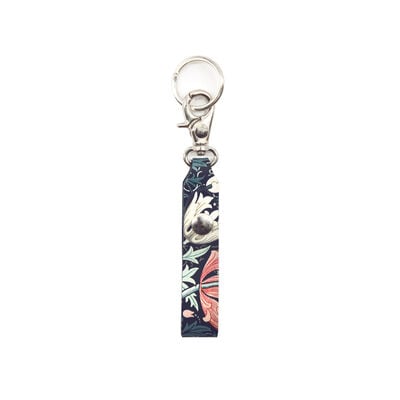 Compton leather loop keyring