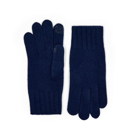 Blue navy gloves for men 