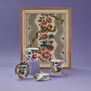 Ruban Bouquet et Perles domino paper print