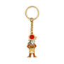 Enamel keyring featuring an illustration of the ancient Egyptian god Ra.