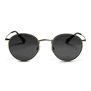 Black recycled steel sunglasses