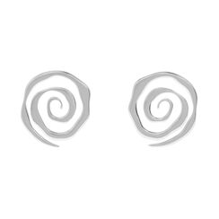 Spiral earrings