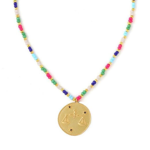 Zodiac necklaces by Azga
