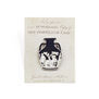 Portland vase enamel badge