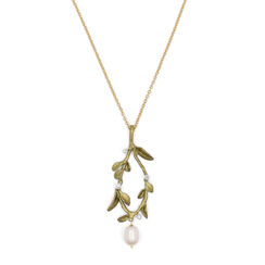 Victorian vine pendant necklace by Michael Michaud