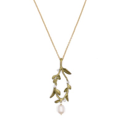 Victorian vine pendant necklace by Michael Michaud