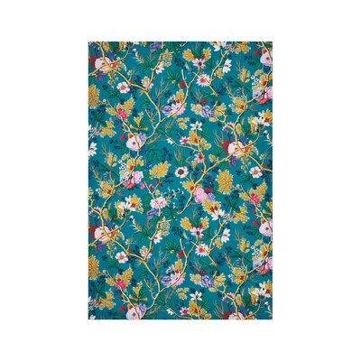 V&A Kilburn Blue Chintz tea towel