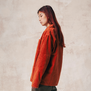 Rust overshirt for life by Uskees