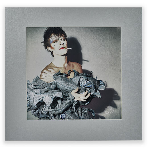 Striking portrait taken by Brian Duffy for David Bowie&rsquo;s 1980 Scary Monsters album