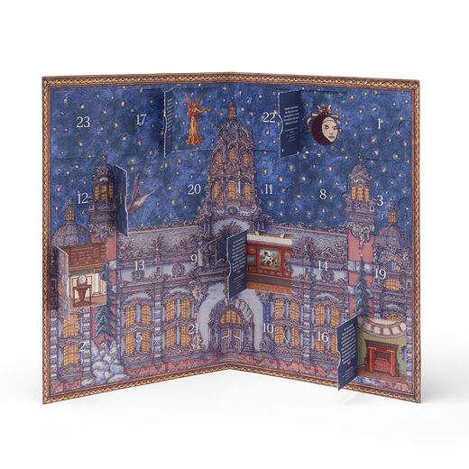 V&A advent calendar by Lukas the illustrator